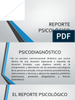 Reporte Psicológico