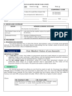 Lesson 1: Fair Market Value of An Annuity