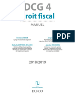 DCG 4 Droit Fiscal 2018 2019 12e Ed Manuel - Chapitre1