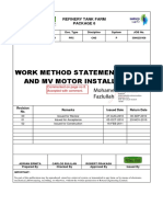 Rev02-Work Method Statement For LV and MV Motor Installation