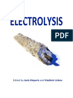 Electrolysis: Edited by Janis Kleperis and Vladimir Linkov