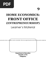 He - Front Office - Entrepreneurship