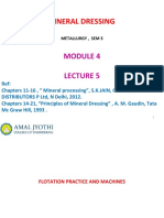 Lecture5 Flotation Practice and Machines