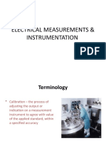 Electrical Measurements & Instrumentation