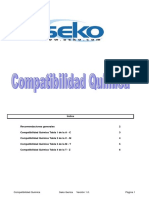 Compatibilidad Química Seko Spanish