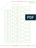 TPL - Matemática - Tabuada Na Ponta Da Língua