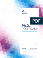 PhD-Program IE Business School