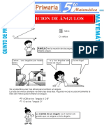 Definición de Ángulos para Quinto de Primaria