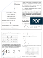 Lista de Exercícios - Grandezas Vetoriais