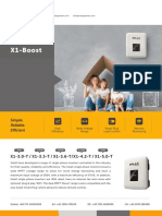 X1 Boost Datasheet SOLAX 3.0