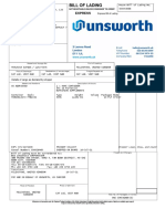 Bill of Lading - S00043088