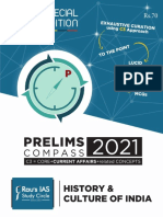 Rau's IAS Prelims Compass 2021 - History & Culture of India