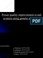 Power Quality Improvement in Asd Systems Using Genetic Algorithm