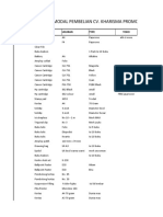 Daftar Harga Toko Atk Cv. Kharisma