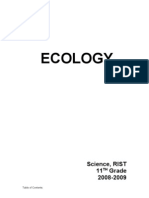 Ecology-Unit-With-Labs-Worksheets-Assgnments For 10th Grade