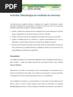 Actividad Metodologías de Modelado de Amenazas