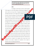 A Project Report On Comparative Study Between Parle Britannia and Sunfeast With Reference To Five Category Biscuits in Belgaum City at