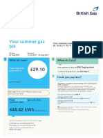 Your Summer Gas Bill: What Do I Owe?