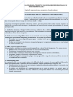 Prueba Final Ciencias para La Ciudadanía "Proyecto Plan de Manejo de Emergencias o Desastres Naturales."