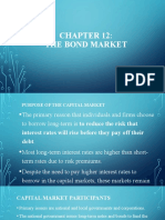 Chapter 12 The Bond Market