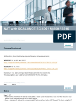 NAT With SCALANCE SC-600 / M-800 / S615: Network Address Translation - Basics, Usecases and Usage V1.2 11/2019