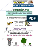 Aumentativos-y-Diminutivos CLASE