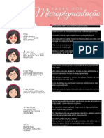 Ficha Fases Pós Micropigmentação Store Cílios e Sobrancelhas - Ocr