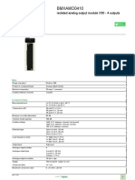 Modicon X80 Modules - BMXAMO0410