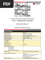 Handout 2x1 Clase 1 A 5 MAE Diseno Avanzado Hormigon Reforzado