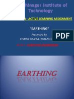 "Earthing": Eee (2110005) - Active Learning Assignment