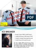 5 Modules Basic Security Training