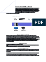 SISTEMAS OPERATIVOS Gestión de Entrada y Salida
