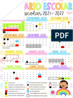 CALENDARIO ESCOLAR. PreescoMAT