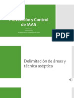 Delimitación de Áreas y Técnica Aséptica