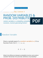 PROBABILITY 03 Rv-Dist-Moments 5 8