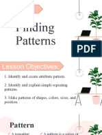 September 8 - Chap. 1 Lesson 6 Finding Patterns