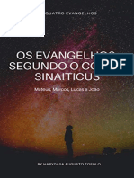 Resumo Evangelhos Segundo Codex Sinaiticus Traducao Grego Portugues Mais Importante Achado Arqueologico Biblico f7db