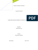 Tareas Fiscales Que Tendran en Cuenta Las Empresas