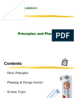 Lifts & Escalators:: Principles and Planning