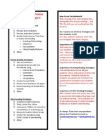 Reading Strategy Bookmark For Teachers