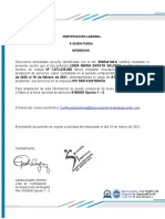 Certificado Laboral Ips