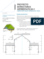 Proyecto ESTRUCTURAS HIPERESTATICAS I PARTE II2015