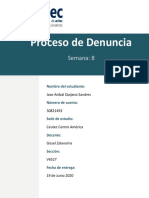 Proceso de Denuncia Semana