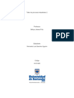 Taller1 - Procesos Industriales 2 - HERNANDO SANCHEZ...