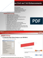 Midas Civil Ver.7.4.0 Enhancements: Analysis & Design