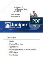 Applications of Bidirectional Forwarding Detection (BFD) : Rahul Aggarwal