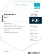 Science Paper1 Stage 4