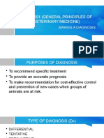 Vmed 101 Making A Diagnosis