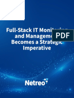 Full-Stack IT Monitoring and Management Becomes A Strategic Imperative