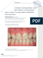 Optimizing Smile Composition and Esthetics With Resin Composites and Other Conservative Esthetic Procedures